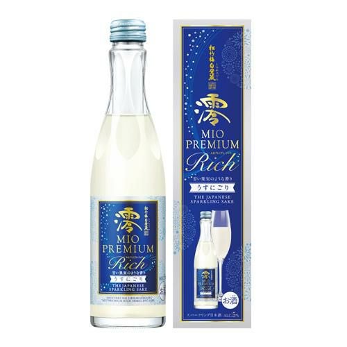 松竹梅 白壁蔵澪 -MIO- 澪 みお PREMIUM RICH うすにごり 300ml