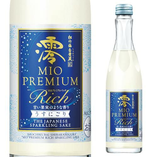 松竹梅 白壁蔵澪 -MIO- 澪 みお PREMIUM RICH うすにごり 300ml