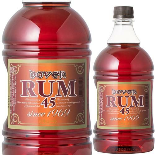 ドーバー ラム 1800ml 45度 大容量 飲用 製菓用 1.8L お得サイズ DOVER
