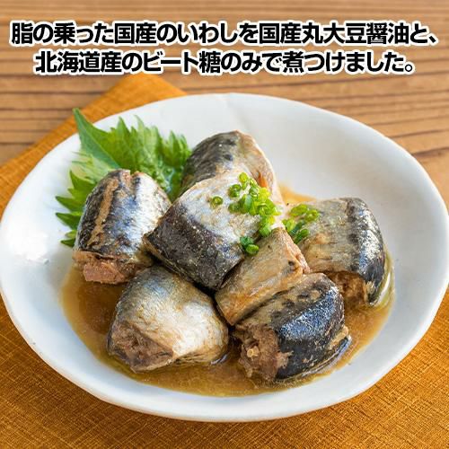 鰯缶詰 鰯缶 あいこちゃん 鰯醤油煮 190g 48個 伊藤食品 送料無料