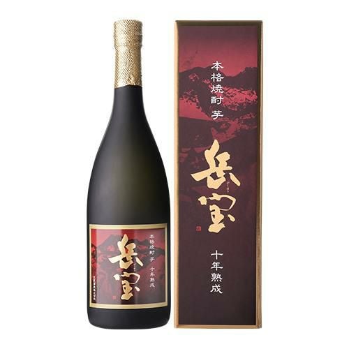 芋焼酎 岳宝 十年熟成 25度 720ml 箱入り 鹿児島県 天星酒造いも焼酎