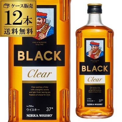 ニッカ ブラックニッカ クリア 2.7L(2700ml)×6本【ケース6本入】【送料 
