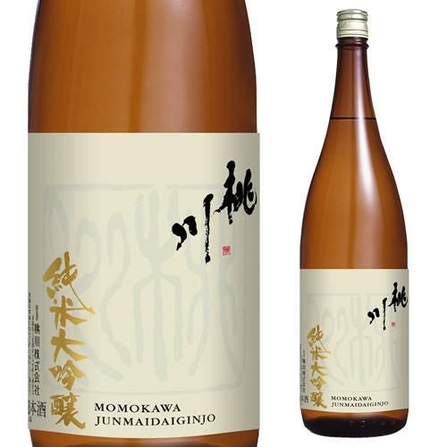 日本酒 桃川 純米大吟醸酒 1.8L 15度 青森県 桃川 清酒 1800ml 一升瓶