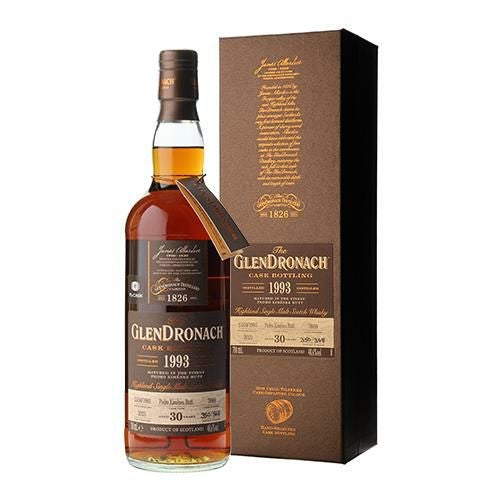 【値下げ不可】グレンドロナック27年 1本（空瓶として販売） グレンドロナック1993 30年 ペドロ・ヒメネス シェリーバット Y's