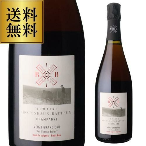 ROUSSEAUX-BATTEUX ルソーバトーシャンパン 2020年 送料無料 ルソー バトーグランクリュ レ シャン ブリュレ ロゼ ド