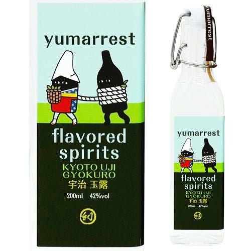 ヤマレスト フレーバードスピリッツ KYOTO UJI GYOKURO 200ml 42度