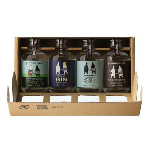 ヤマレスト 4本セット 50ml × 4本 専用箱付き Yumarrest Ordinary GIN ヤマレスト 4本セット 50ml × 4本 専用箱付き Yumarrest Ordinary GIN