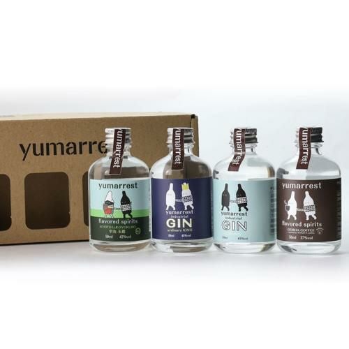 ヤマレスト 4本セット 50ml × 4本 専用箱付き Yumarrest Ordinary GIN