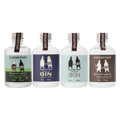 ヤマレスト 4本セット 50ml × 4本 専用箱付き Yumarrest Ordinary GIN