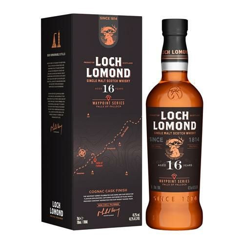 LOCH LOMOND 16年 コニャックカスクフィニッシュ ロッホローモンドのフレーバーを巡る旅。新シリーズ「ウェイポイント