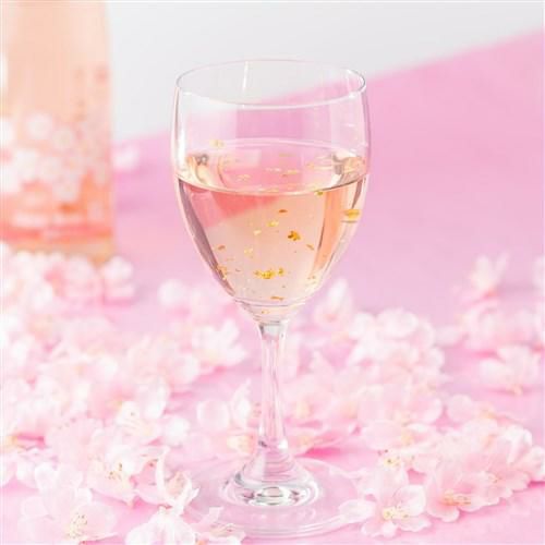 ジャパンワイン 桜 蒼龍葡萄酒 375ml ギフト プレゼント 金箔入り 甲州