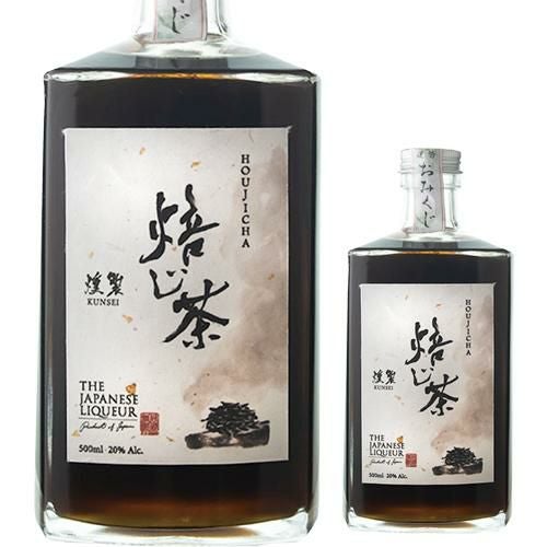 ジャパニーズリキュール 焙じ茶 燻製 ほうじ茶 20度 500ml日本