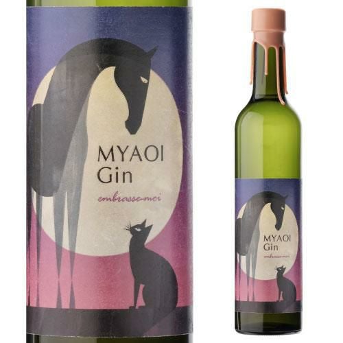 MYAOI GIN 500ml 3本+3本セット　馬追蒸溜所　ミャオイジン MYAOI Gin embrasse moi アンブラス モア 43度 500mlミャオイ マオイ