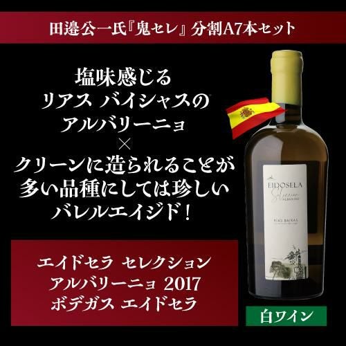 送料無料 3種から選べる田邉公一氏鬼セレクションワイン10本セット(A+B