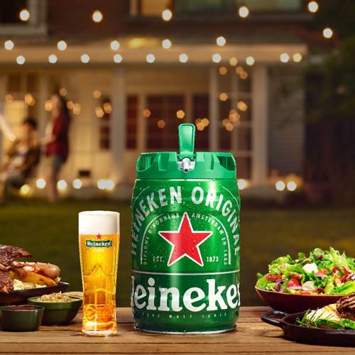 ハイネケン 5Lケグ 1本 Heineken 輸入ビール 海外ビール オランダ 樽生