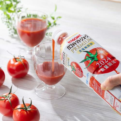 カゴメ トマトジュースプレミアム 食塩無添加 2025年 新物 720ml 30本