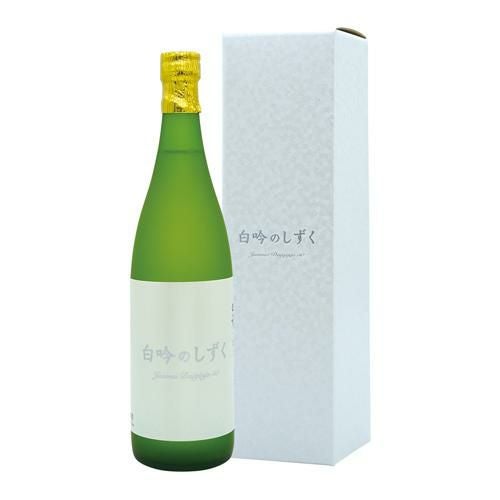 日本酒 白嶺 白吟のしずく 純米大吟醸 720ml 15.6度 山田錦 京都府
