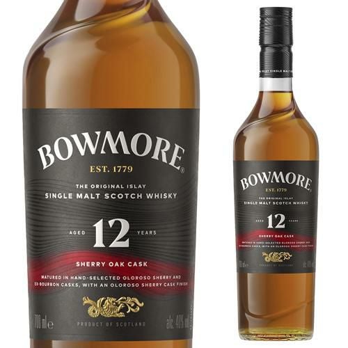 [新発売] <BOWMORE >12年 シェリー (数量限定)<パパ> ! 数量限定・送料無料】ボウモアシェリー12年700ml瓶商品詳細