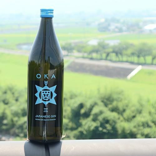 OKA GIN 三 43度 900ml ジン 国産 日本 熊本 堤酒造 gin 長S