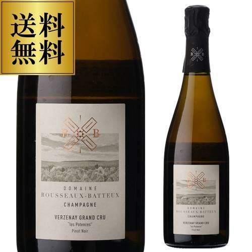 ROUSSEAUX-BATTEUX ルソーバトーシャンパン 2020年 送料無料 ルソー バトーグランクリュ レ シャン ブリュレ ロゼ ド
