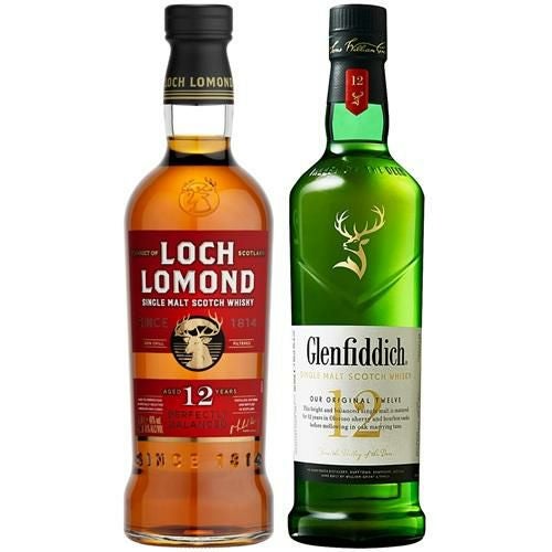 送料無料 グレンフィディック 12年 ロッホローモンド 12年 シングル