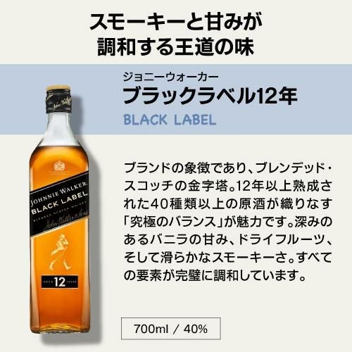 送料無料 ブロンド入り ジョニーウォーカー 4本セット 正規品 早期購入