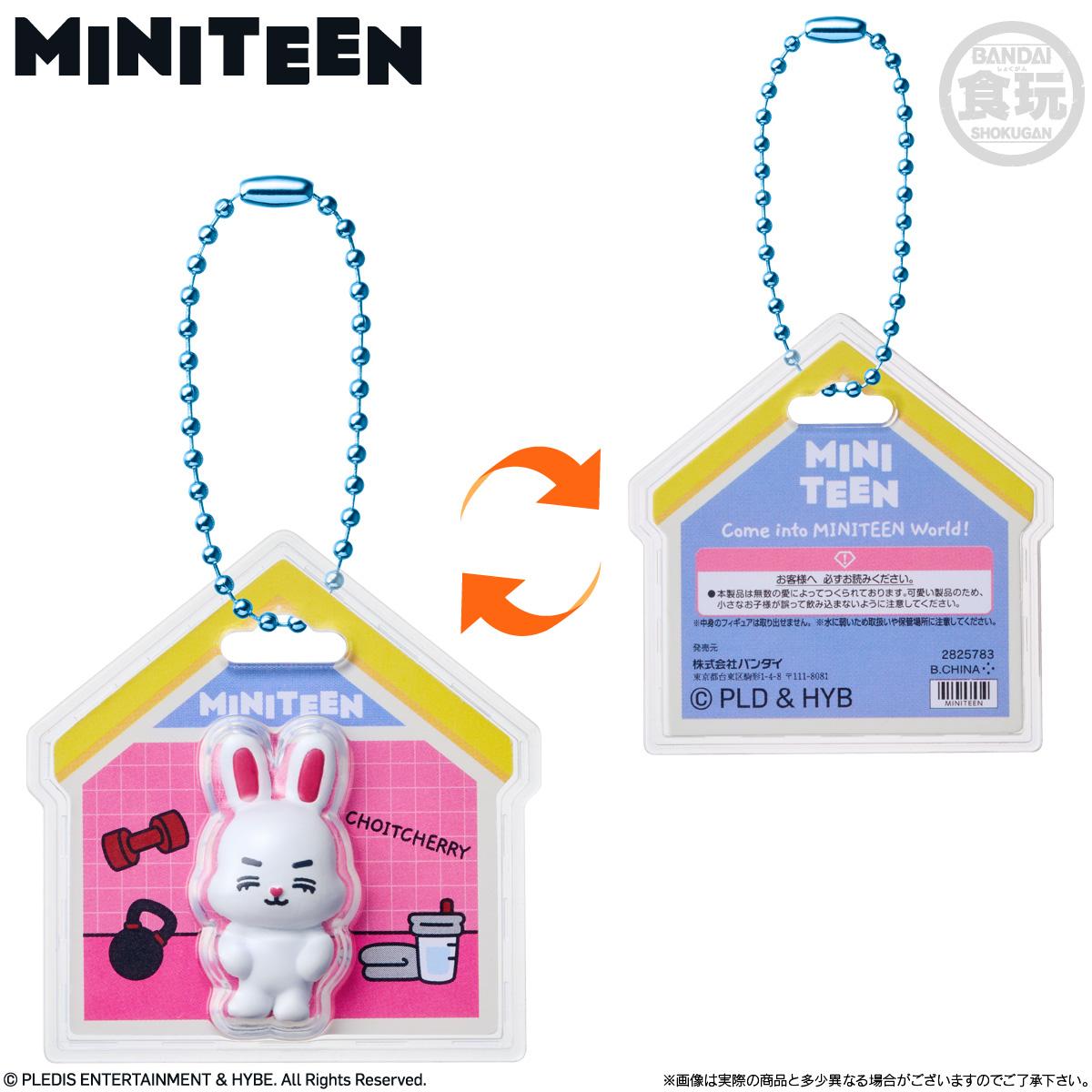 予約 2026/6/29発売】バンダイ MINITEEN パッケージチャーム&グミ 12個