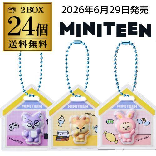 予約 2026/6/29発売】バンダイ MINITEEN パッケージチャーム&グミ 24個
