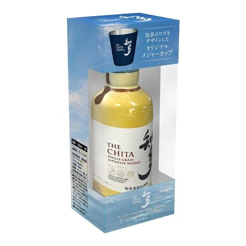 知多 ハーフボトル メジャーカップ(55ml)付き 350ml 43度 サントリー