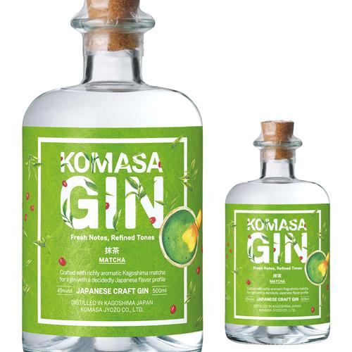 KOMASA GIN 抹茶 45度 500ml ジン コマサジン スピリッツ コマサ
