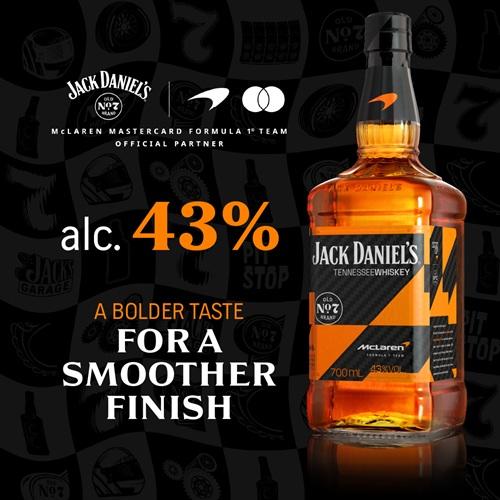 ジャックダニエル 飲み比べ 2本セット ブラック Old No.7 マクラーレン