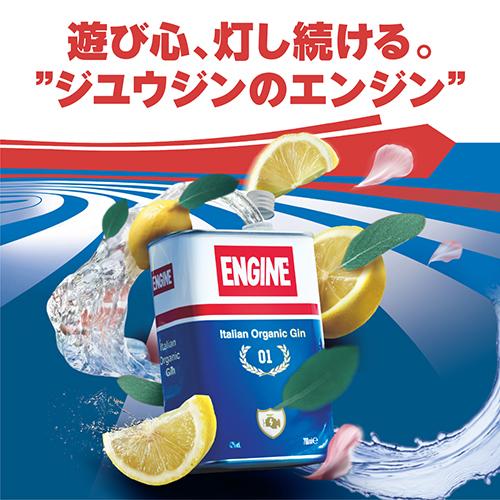 エンジン オーガニック ジン 700ml (750mlサイズよりリニューアル) 42